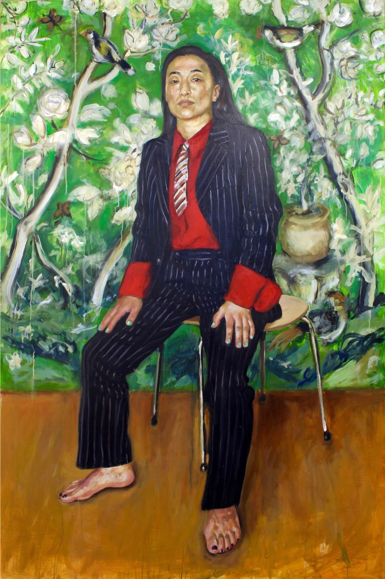 Little boy's suit_183cm x 122cm_oil on canvas_ may 2018 copy