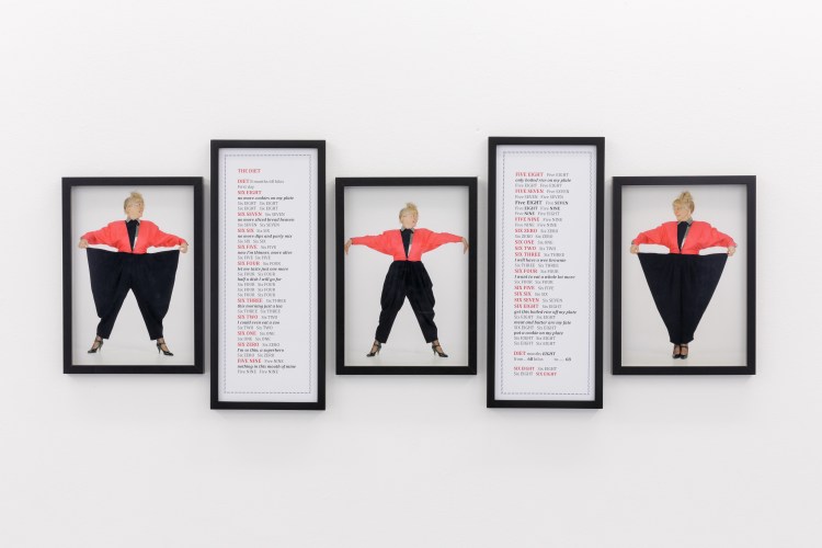 Installation views of Tomaso Binga at Mimosa House